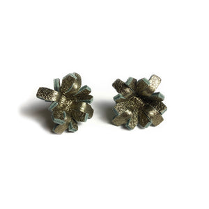 Gunmetal Starburst Studs