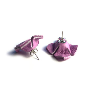 Lilac Charlie Studs