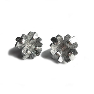 Silver Starburst Studs