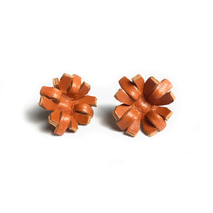 Tan Starburst Studs